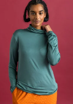 Gudrun Sjödén Jersey-Rollkragenshirt aus Lyocell/Elasthan><noscript><img width=
