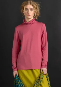 Gudrun Sjödén Jersey-Rollkragenshirt aus Lyocell/Elasthan> Pullover & Shirts