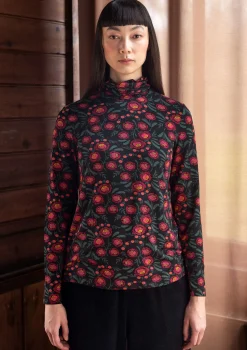 Gudrun Sjödén Jersey-Rollkragenshirt „Dagny“ aus Lyocell/Elasthan> Pullover & Shirts