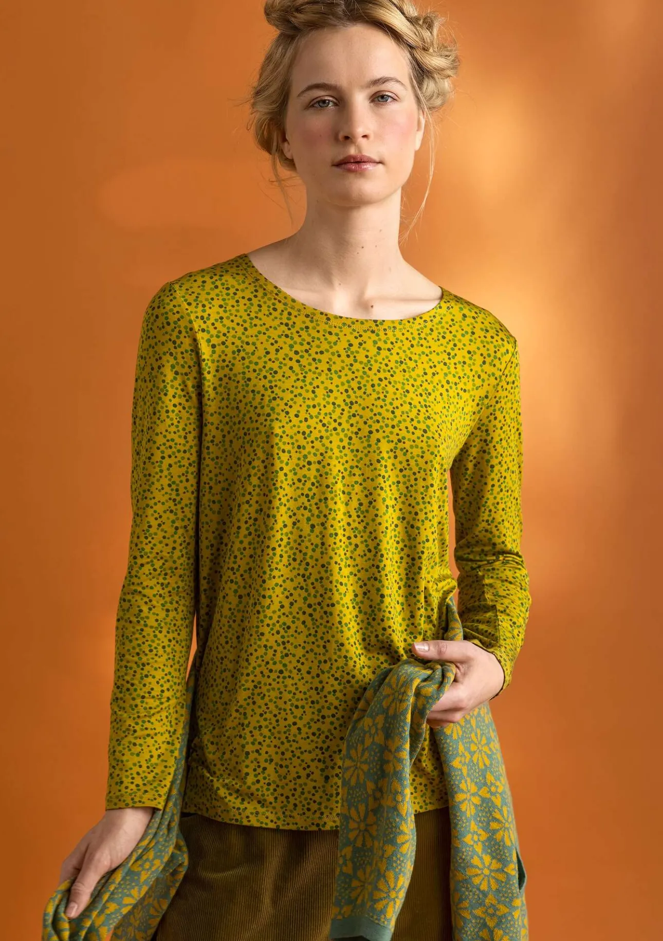 Gudrun Sjödén Jerseyshirt „Helga“ aus Lyocell/Elasthan> Pullover & Shirts