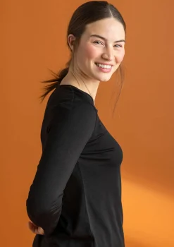 Gudrun Sjödén Jerseyshirt „Helga“ aus Lyocell/Elasthan> Pullover & Shirts