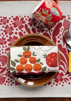 Gudrun Sjödén Küchentuch „Fruits“ aus Bio-Baumwolle><noscript><img width=
