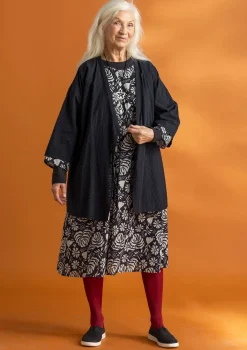 Gudrun Sjödén Kimono aus Bio-Baumwolldobby> Blusen