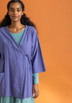 Gudrun Sjödén Kimono aus Bio-Baumwolldobby> Blusen