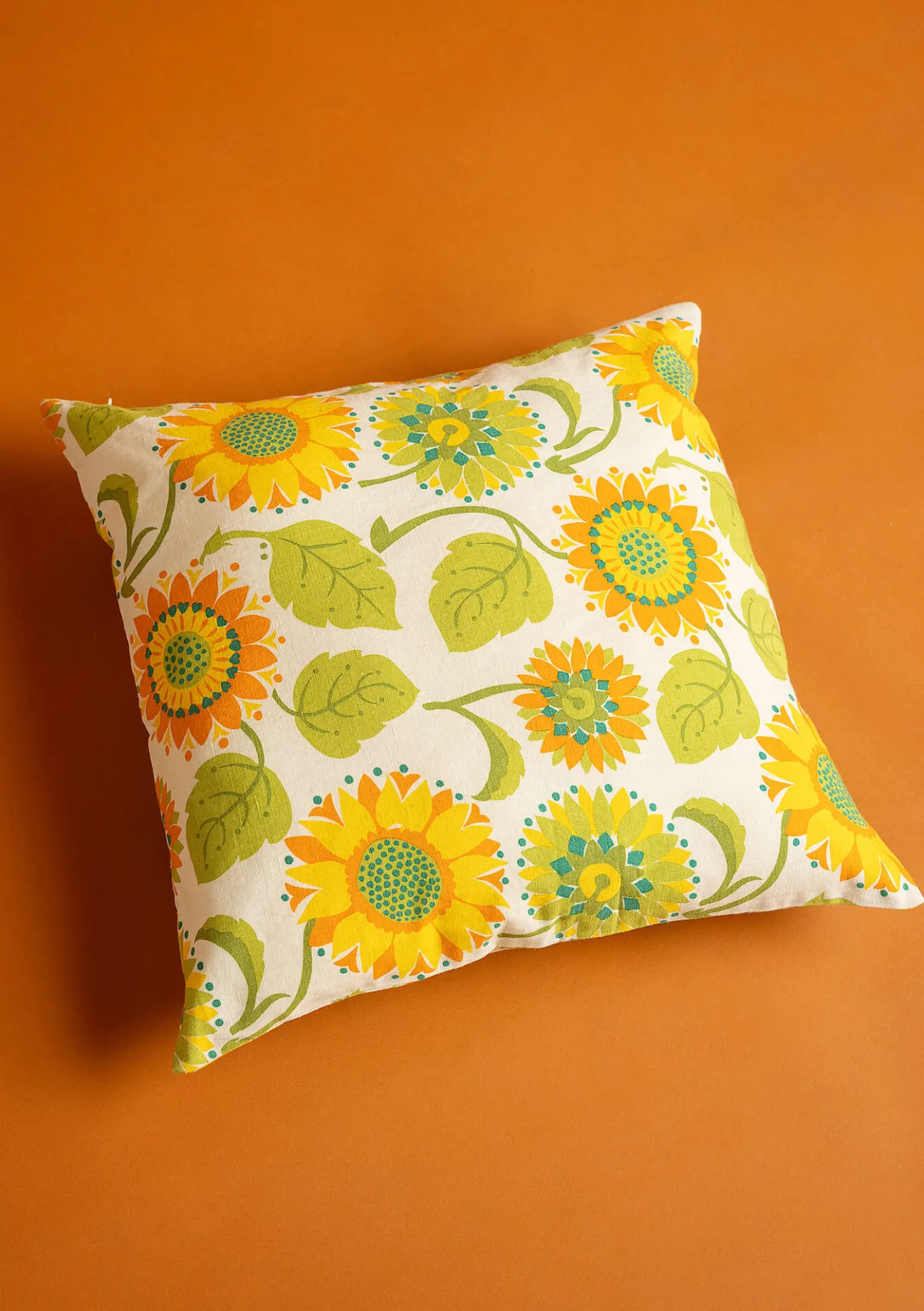 Gudrun Sjödén Kissenhülle „Sunflower“ aus Bio-Baumwolle/Leinen> Dekoration & Accessoires|Kissen