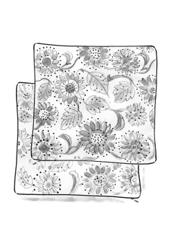 Gudrun Sjödén Kissenhülle „Sunflower“ aus Bio-Baumwolle/Leinen><noscript><img width=