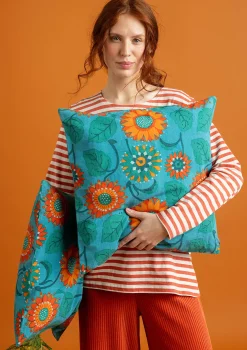 Gudrun Sjödén Kissenhülle „Sunflower“ aus Bio-Baumwolle/Leinen> Dekoration & Accessoires|Kissen