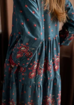 Gudrun Sjödén Kleid „Asta“ aus Bio-Baumwollgewebe><noscript><img width=