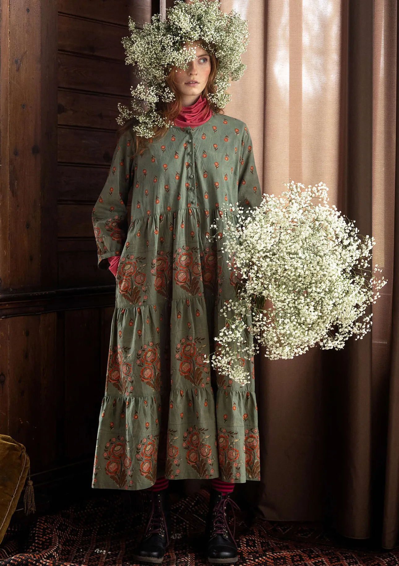 Gudrun Sjödén Kleid „Asta“ aus Bio-Baumwollgewebe> Kleider