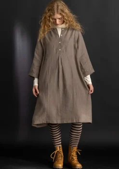 Gudrun Sjödén Kleid „Asta“ aus Leinengewebe> Kleider