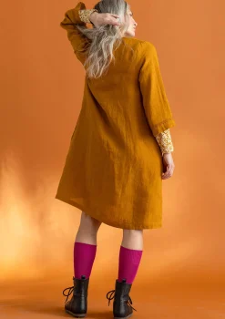 Gudrun Sjödén Kleid „Asta“ aus Leinengewebe><noscript><img width=