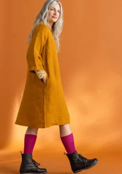 Gudrun Sjödén Kleid „Asta“ aus Leinengewebe><noscript><img width=
