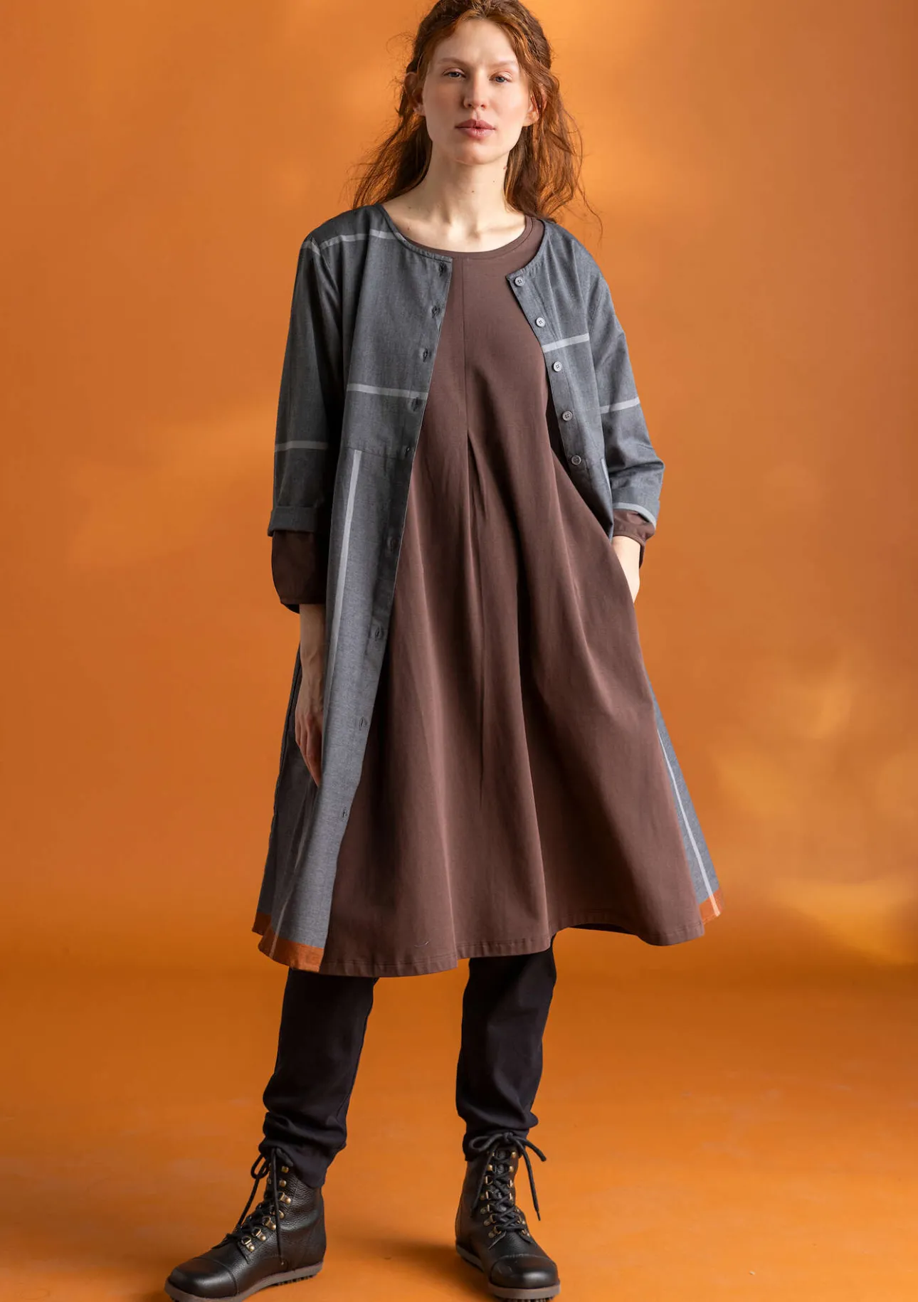 Gudrun Sjödén Kleid „Ava” aus Bio-Baumwollgewebe> Kleider