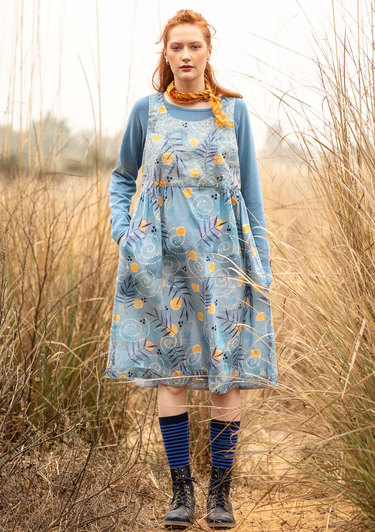 Gudrun Sjödén Kleid „Embla“ aus Bio-Baumwollgewebe> Kleider