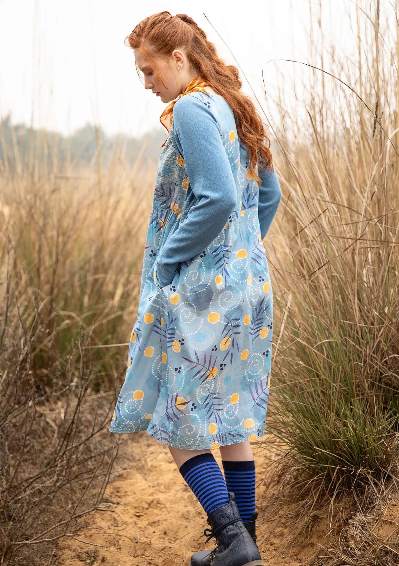 Gudrun Sjödén Kleid „Embla“ aus Bio-Baumwollgewebe> Kleider