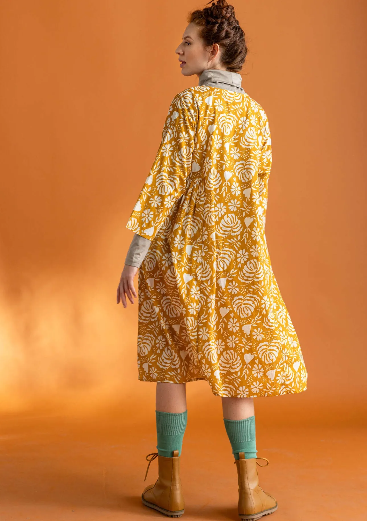Gudrun Sjödén Kleid „Hedda“ aus Bio-Baumwollgewebe> Kleider