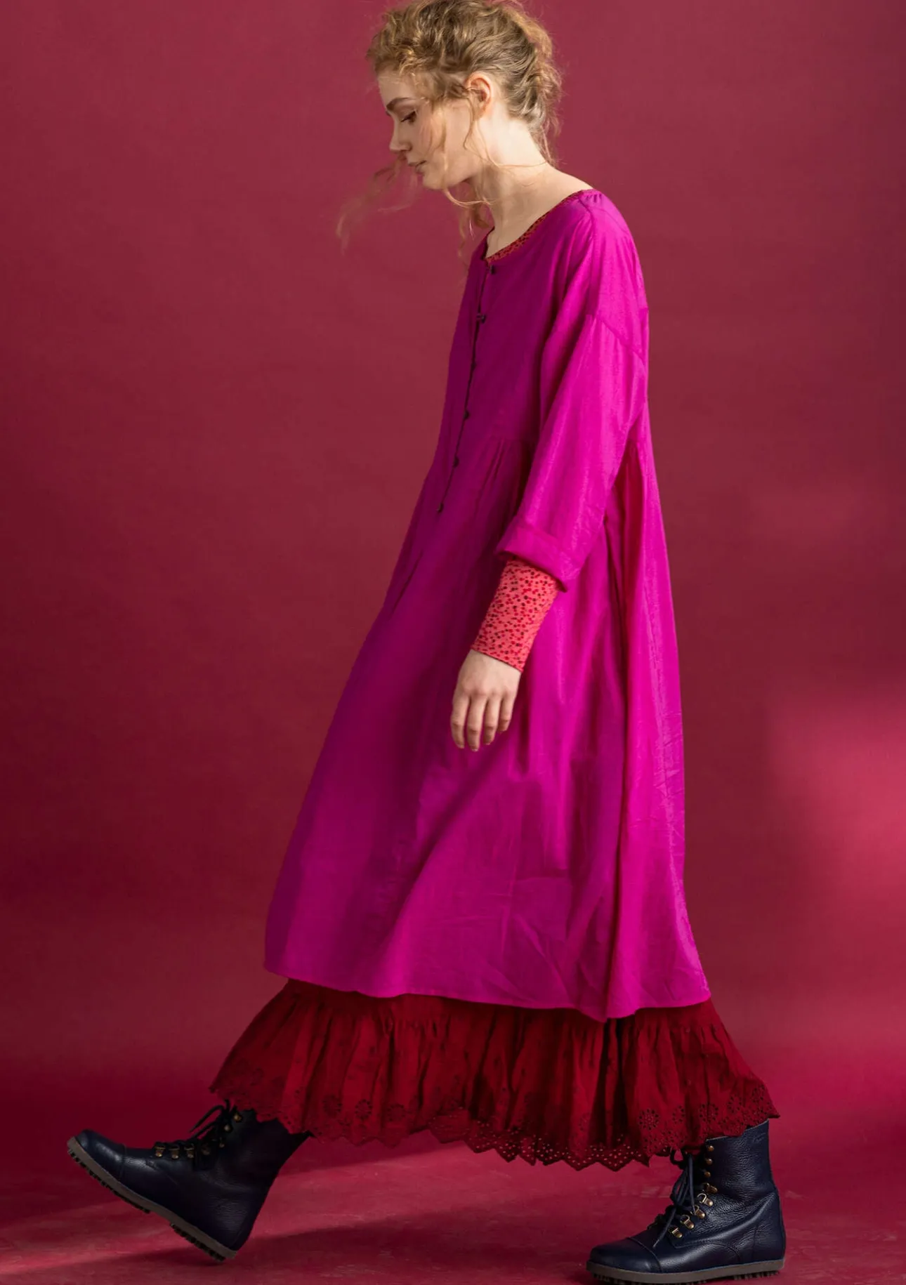 Gudrun Sjödén Kleid „Hedda“ aus Bio-Baumwollgewebe> Kleider