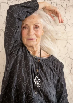 Gudrun Sjödén Kleid „Helga“ aus Bio-Baumwollgewebe><noscript><img width=
