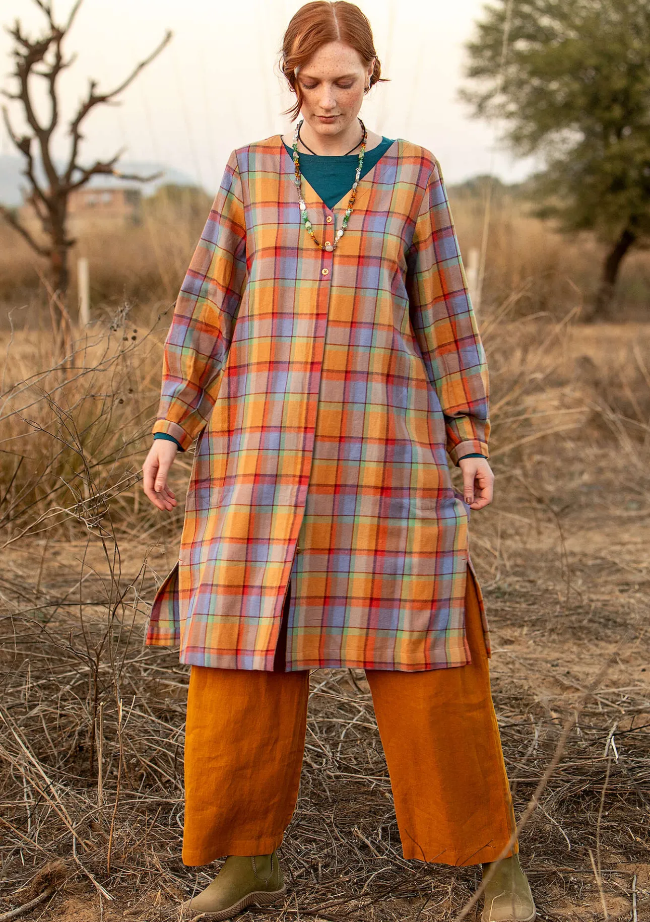 Gudrun Sjödén Kleid „Skagen“ aus Bio-Baumwollgewebe> Kleider