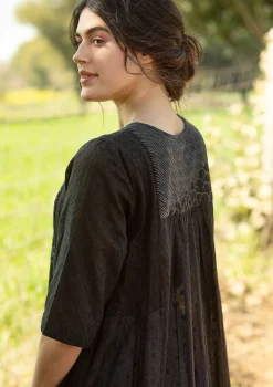 Gudrun Sjödén Kleid „Strandfynd“ aus Bio-Baumwollgewebe><noscript><img width=