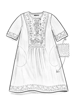 Gudrun Sjödén Kleid „Wanja“ aus Bio-Baumwollgewebe><noscript><img width=