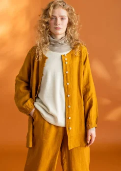 Gudrun Sjödén Künstlerbluse „Asta“ aus Leinengewebe> Blusen