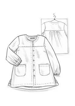 Gudrun Sjödén Künstlerbluse „Asta“ aus Leinengewebe><noscript><img width=