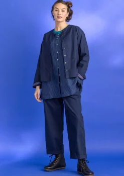 Gudrun Sjödén Künstlerbluse „Asta“ aus Leinengewebe><noscript><img width=