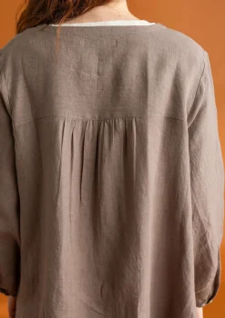 Gudrun Sjödén Künstlerbluse „Asta“ aus Leinengewebe> Blusen