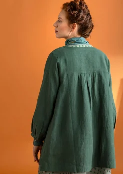 Gudrun Sjödén Künstlerbluse „Asta“ aus Leinengewebe><noscript><img width=