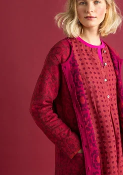 Gudrun Sjödén Langstrickjacke „Astrid“ aus Bio-/Recycling-Baumwolle> Strickjacken