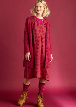 Gudrun Sjödén Langstrickjacke „Astrid“ aus Bio-/Recycling-Baumwolle><noscript><img width=