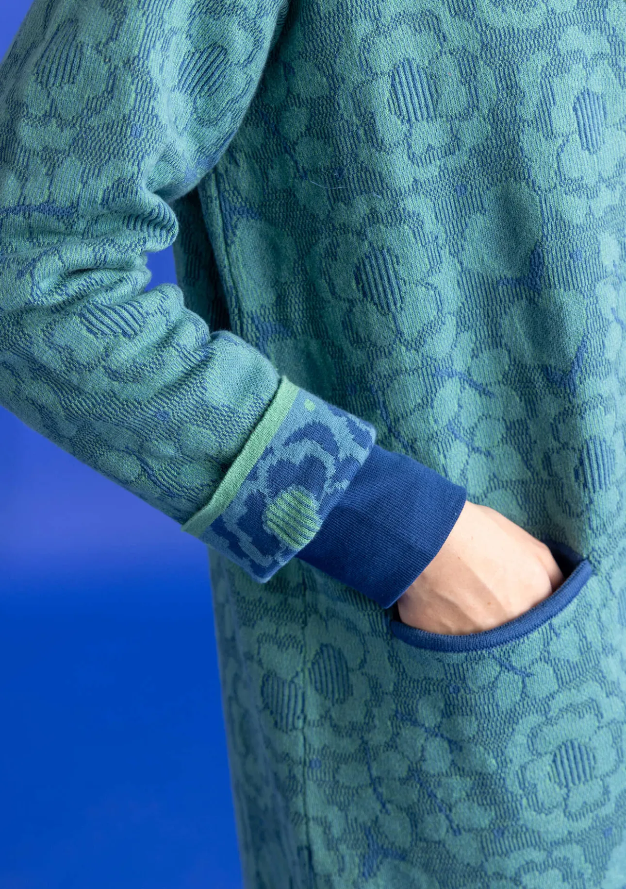 Gudrun Sjödén Langstrickjacke „Astrid“ aus Bio-/Recycling-Baumwolle> Strickjacken