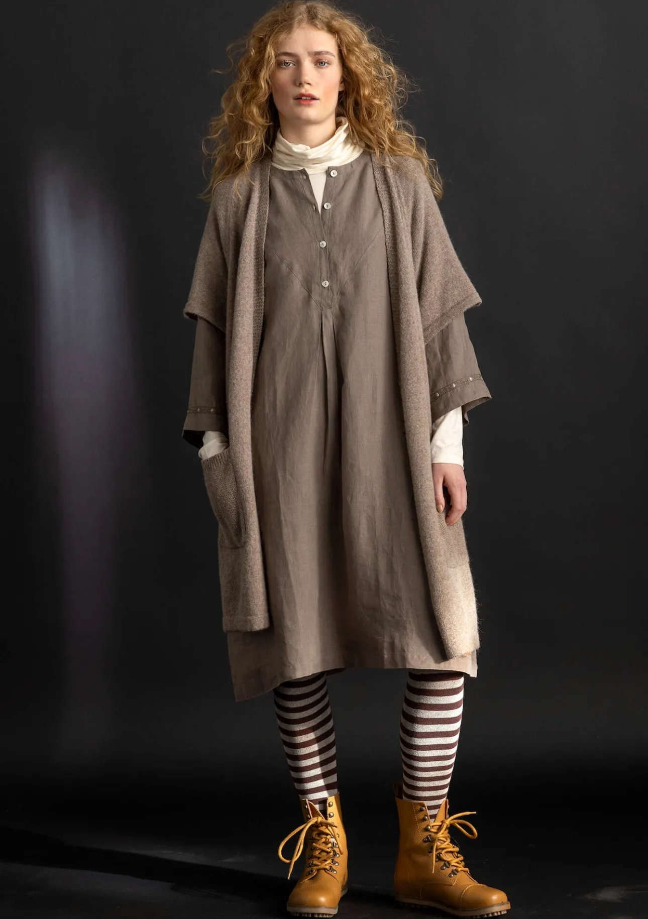 Gudrun Sjödén Langstrickjacke aus Alpakagemisch> Strickjacken