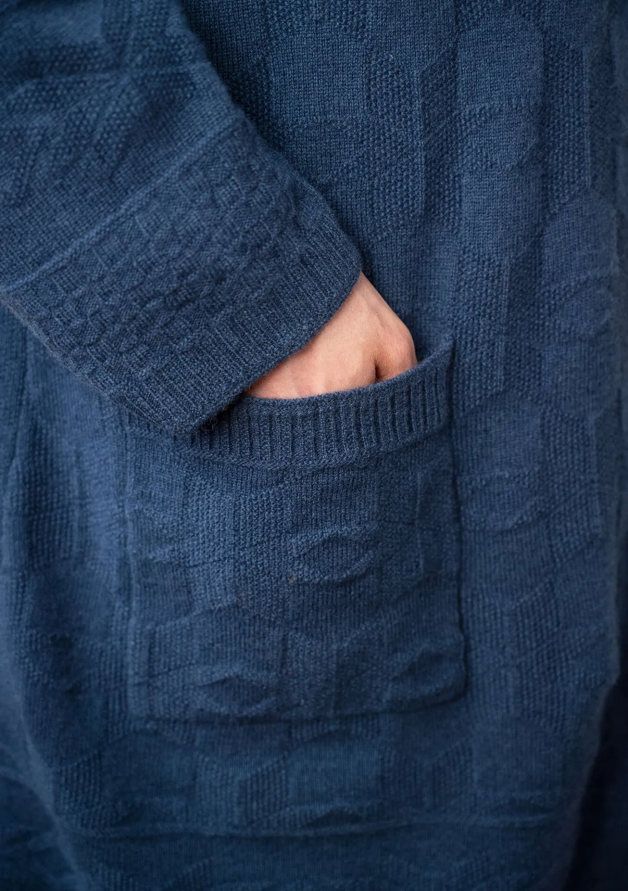 Gudrun Sjödén Langstrickjacke „Capella“ aus Lammwolle> Strickjacken