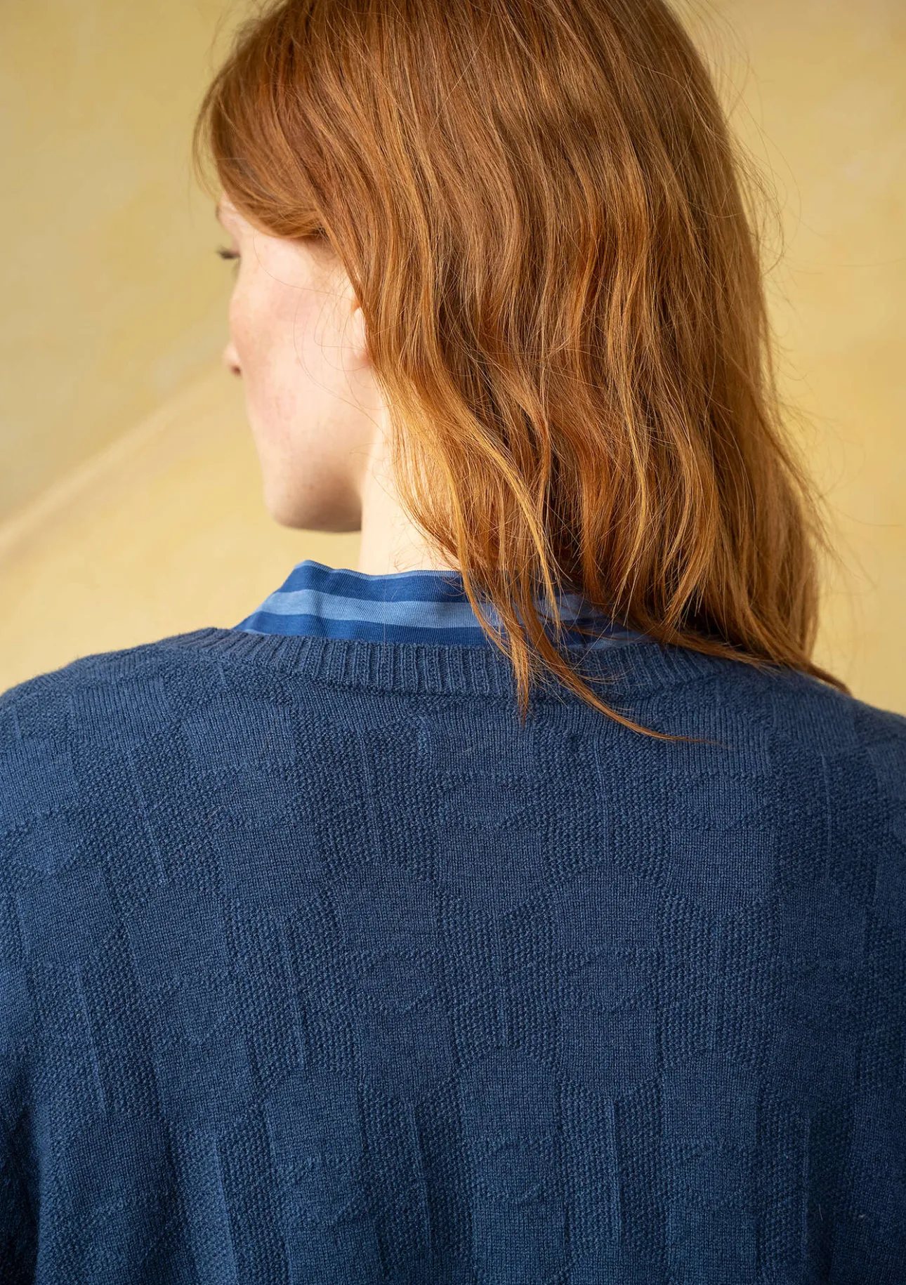 Gudrun Sjödén Langstrickjacke „Capella“ aus Lammwolle> Strickjacken