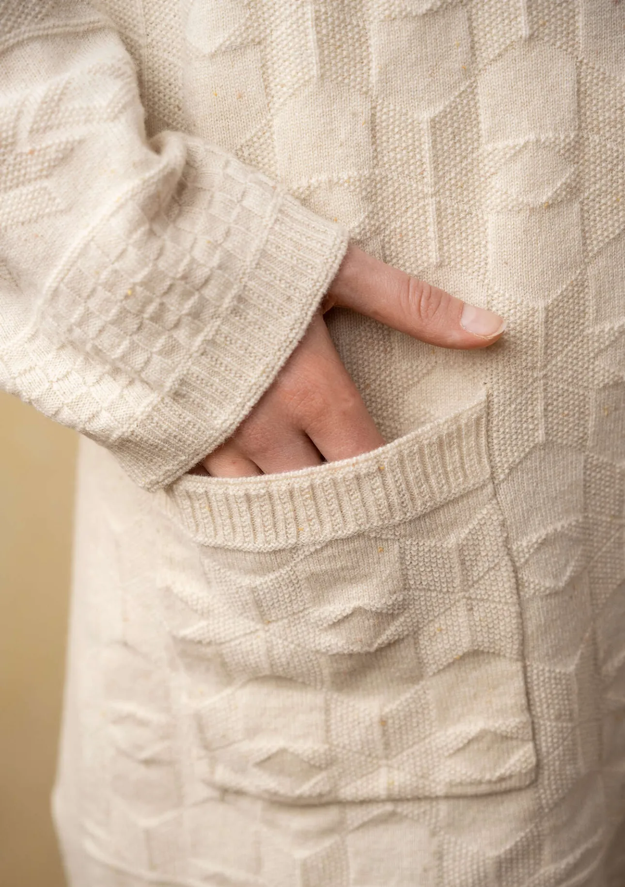 Gudrun Sjödén Langstrickjacke „Capella“ aus Lammwolle> Strickjacken