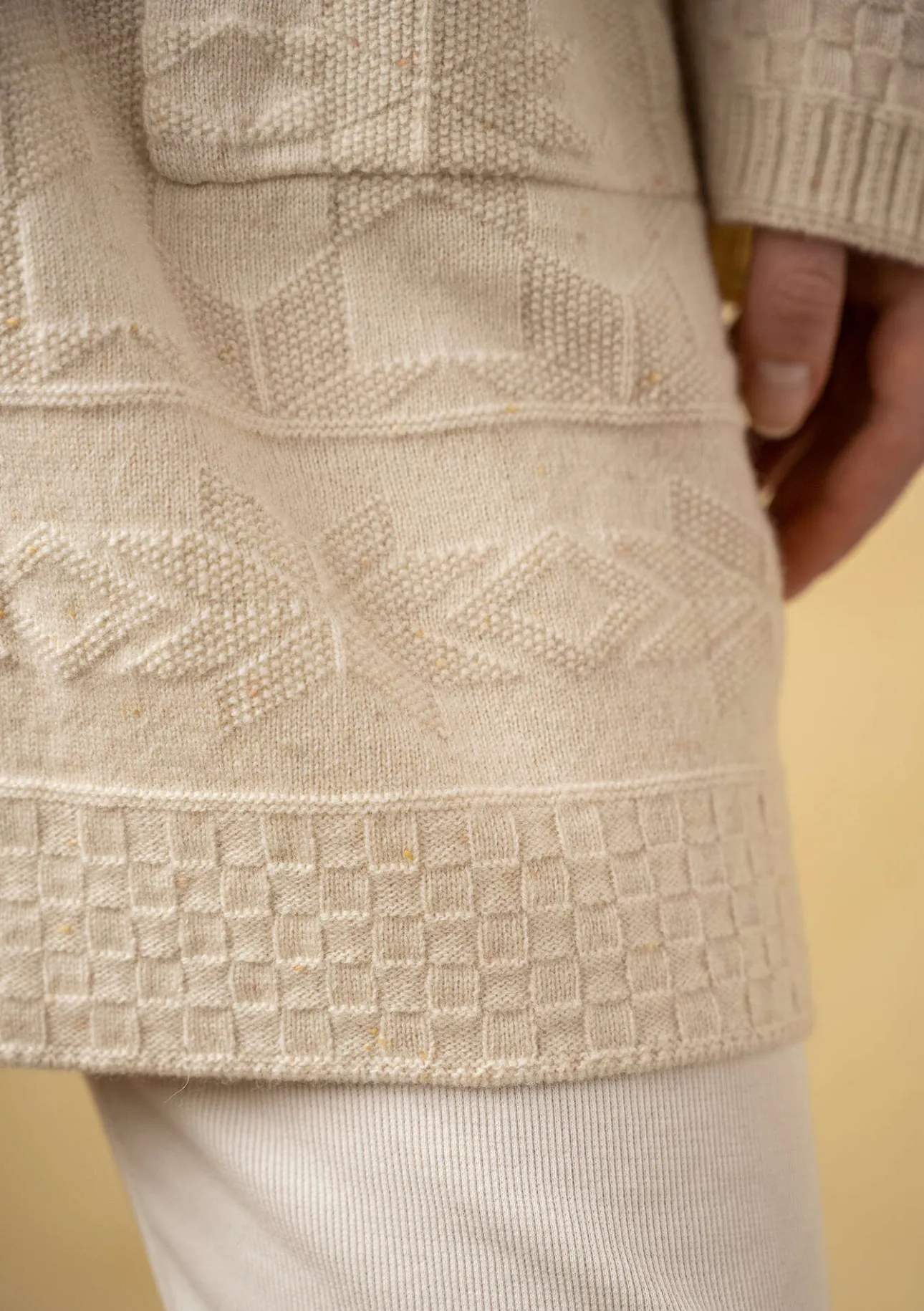 Gudrun Sjödén Langstrickjacke „Capella“ aus Lammwolle> Strickjacken