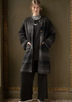 Gudrun Sjödén Langstrickjacke „Eckerö“ aus Space-Dye-Wolle> Strickjacken