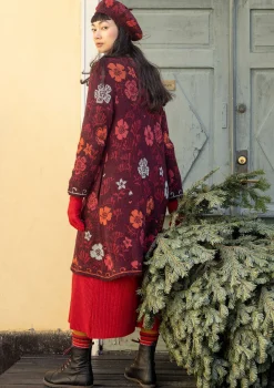 Gudrun Sjödén Langstrickjacke „Gnistra“ aus Bio- und Recycling-Baumwolle/Alpakawollgemisch> Strickjacken
