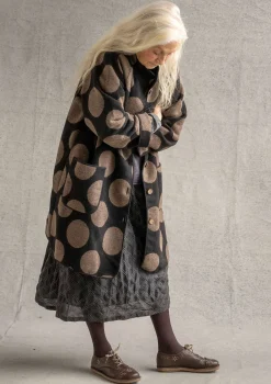 Gudrun Sjödén Mantel „Stone“ aus Wollmischgewebe> Jacken & Mäntel