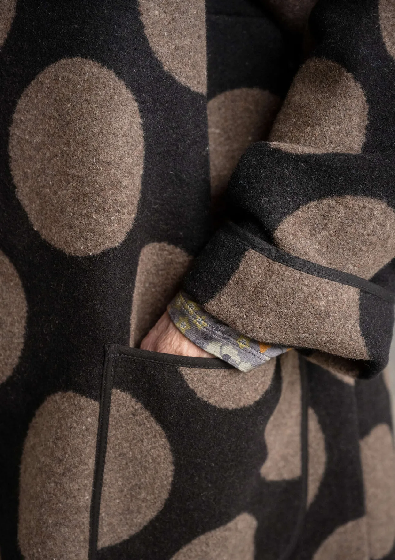 Gudrun Sjödén Mantel „Stone“ aus Wollmischgewebe> Jacken & Mäntel