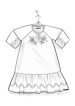 Gudrun Sjödén Mädchen-Nachthemd „Twinkle“ aus Bio-Baumwolle> Wäsche & Loungewear