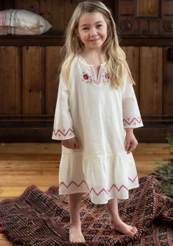 Gudrun Sjödén Mädchen-Nachthemd „Twinkle“ aus Bio-Baumwolle> Wäsche & Loungewear