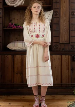 Gudrun Sjödén Nachthemd „Twinkle“ aus Bio-Baumwolle> Wäsche & Loungewear