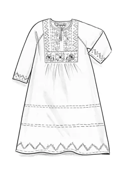 Gudrun Sjödén Nachthemd „Twinkle“ aus Bio-Baumwolle><noscript><img width=