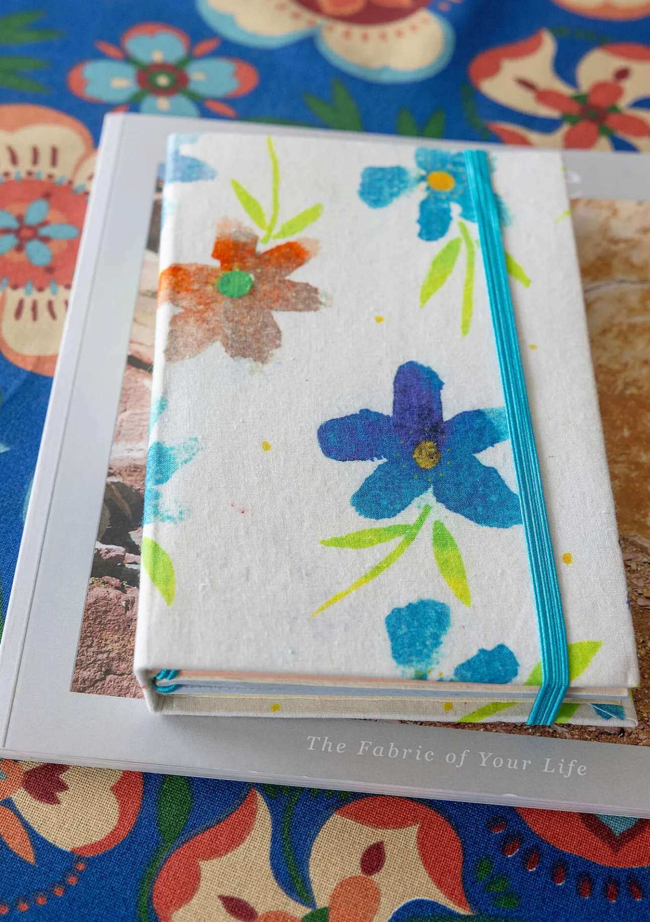 Gudrun Sjödén Notizbuch „Brush“ aus Papier mit stoffbezogenem Einband> Bücher|Dekoration & Accessoires