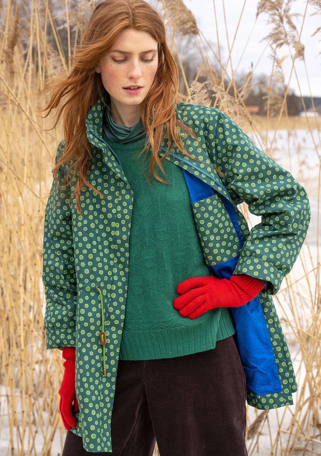 Gudrun Sjödén Parka „Lucy“ aus Bio-Baumwollgewebe> Jacken & Mäntel