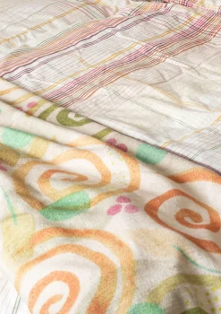 Gudrun Sjödén Plaid „Cumulus“ aus Bio-Baumwolle> Schlafzimmer Deko|Heimtextilien