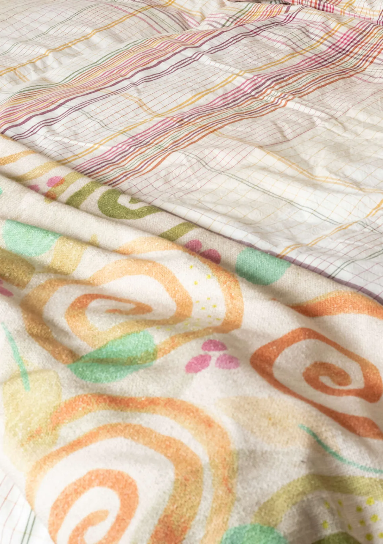 Gudrun Sjödén Plaid „Cumulus“ aus Bio-Baumwolle> Schlafzimmer Deko|Heimtextilien